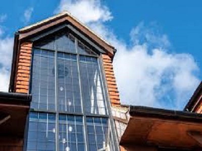 تركيب زجاج خارجي من المنيوم 